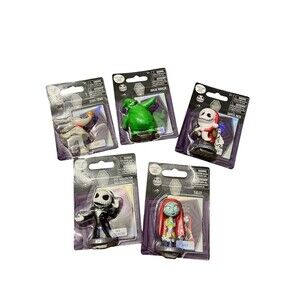 Nightmare Before Christmas Micro Collection Mini Action Figures Set Of 5 NEW!